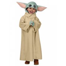 Déguisement Bébé Yoda Enfant The Mandalorian - Star Wars - Thème: Enfants - Couleur: Marron - Taille: 4 à 6 ans
