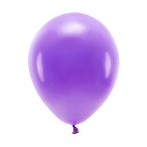 100 Ballons En Latex Pastel Violet 26 Cm - Taille: Taille Unique