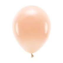 100 Ballons En Latex Pastel Pêche 26 Cm - Thème: Couleurs - Couleur: Orange - Taille: Taille Unique
