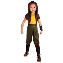 Déguisement Classique Raya Fille - Thème: Héros Et Super Méchants - Couleur: Multicolore - Taille: 7 à 8 ans (122 à 128 cm)