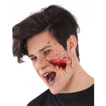 Fausse Plaie Adulte - Thème: Magie Et Horreur - Couleur: Rouge - Taille: Taille Unique