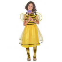 Déguisement Abeille Tutu Avec Ailes Filles - Thème: Animaux Et Petites Bêtes - Couleur: Jaune - Taille: L 10-12 ans (130-140 cm)