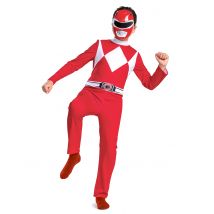 Déguisement Power Rangers rouge classique enfant