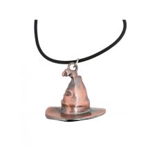 Collier Chapeau De Sorcier - Thème: Carnaval - Couleur: Noir - Taille: Taille Unique