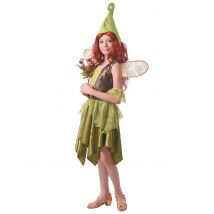 Déguisement Fée De La Forêt Fille - Thème: Contes - Couleur: Vert - Taille: S 4-6 ans (110-120 cm)