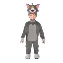 Déguisement Tom Bébé Tom Et Jerry - Thème: Bébé - Couleur: Argenté / gris - Taille: 2 à 3 ans