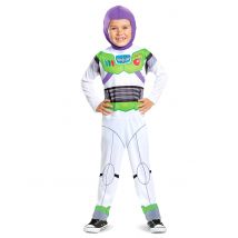Déguisement Buzz L'éclair - Toy Story Classique Enfant - Thème: Héros Et Super Méchants - Couleur: Blanc - Taille: 5 - 6 ans (109 - 126 cm))