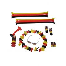 Kit Accessoires Supporter Allemagne - Thème: Nationalité Et Supporters - Couleur: Noir - Taille: Taille Unique