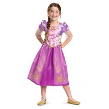 Déguisement Raiponce À Paillettes Fille - Thème: Deguisements Disney - Couleur: Rose - Taille: 3 - 4 ans (97 - 109 cm)