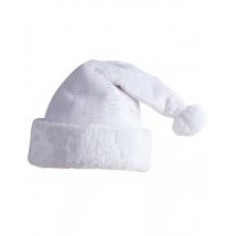 Bonnet De Père Noël Blanc Argent Enfant - Thème: Noël - Couleur: Blanc - Taille: Taille Unique