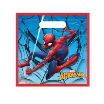 6 Sacs À Cadeaux Spiderman - Thème: Personnages - Multicolore