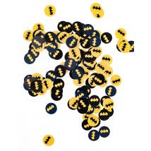 160 Confettis Batman 2cm - Thème: Héros Et Super Méchants - Noir