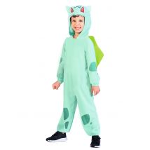Déguisement Bulbizarre Pokémon Enfant - Thème: Déguisements Par Lettre - Couleur: Bleu - Taille: 6 - 8 ans (128 cm)