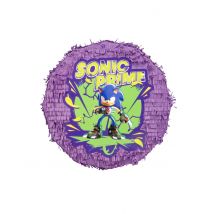 Piñata Sonic Prime 43 Cm - Thème: Héros Et Super Méchants - Violet