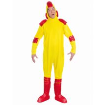 Déguisement La Denrée Adulte - La Soupe Aux Choux - Thème: Héros Et Super Méchants - Couleur: Jaune - Taille: Taille Unique