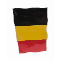 Autocollant De Voiture Belgique 22 X 33 Cm - Thème: Nationalité Et Supporters - Noir