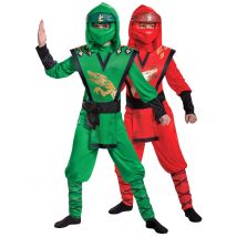 Déguisement De Couple Legacy Ninjago Enfants - Thème: Héros Et Super Méchants - Couleur: Vert - Taille: Taille Unique