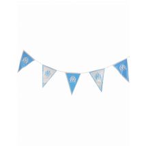 Guirlande Fanions Om 270 Cm - Thème: Nationalité Et Supporters - Couleur: Blanc - Taille: Taille Unique
