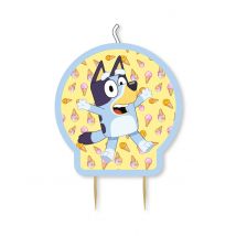 Bougie Bluey 10 X 6 Cm - Thème: Dessins Animés, Bd - Bleu