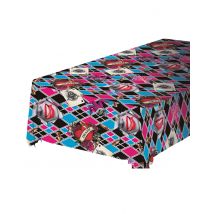 Nappe Dangerous Girl Pvc 137 X 274 Cm - Thème: Héros Et Super Méchants - Bleu