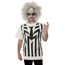 Kit Déguisement Et Perruque Beetlejuice Adulte - Thème: Films Et Séries - Noir