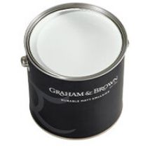 Graham & Brown - Ava White - Resistance Ultra Durable Matt Emulsion 2.5 L