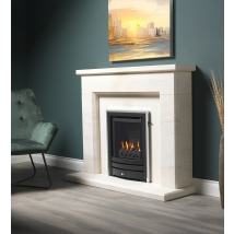 Adore Contemporary Slimline HE Glass Fronted Gas Fire