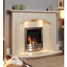 Axon Fireplaces Walsworth Micro Marble Fireplace