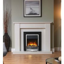 Dimplex Kingsley Deluxe Chrome Freestanding Electric Fire