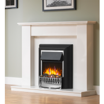 Dimplex Kingsley Deluxe Chrome Freestanding Electric Fire