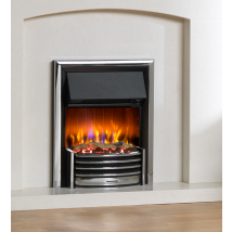 Dimplex Lerwick Optiflame 3D Chrome Inset Elctric Fire