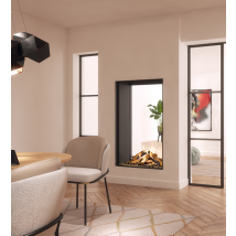 Dru Maestro 75 Tall Tunnel Eco Wave Built in Gas Fire