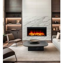 BlazeBright Alnwick Deep Lux 1020 Hole In The Wall Electric Fire