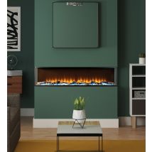 Flare Invision 1250 3SL Electric Inset Wall Fire