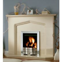 Fireside Southampton Perla Marble Fireplace
