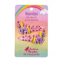 Haarclips Einhorn-Paradies