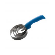 Metallstriegel mit Leucht-Pail