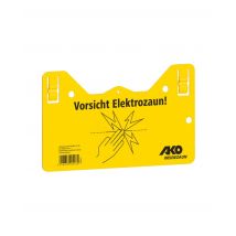 Warnschild Elektrozaun 25x15 cm