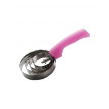 Metallstriegel mit Leucht-Pail