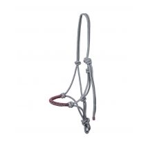 Knotenhalfter Glitzerstein zweifarbig