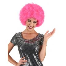 Bequeme rosa Clown-Perücke für Erwachsene
