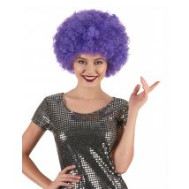 Lila Clown-Perücke für Erwachsene