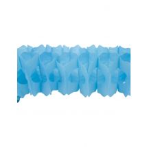 Türkise Papiergirlande 15cm x 4m
