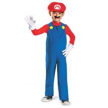 Kostüm Mario Nintendo Kinder rot