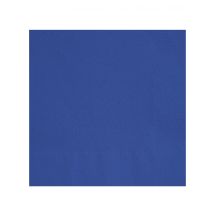 20 marineblaue Papierservietten 33 × 33 cm