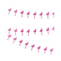 Girlande kleine Flamingos 3 m