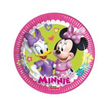 8 kleine Teller Minnie Happy 19 cm