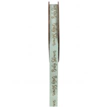 Baumwollklebeband Babyparty mint 3 m