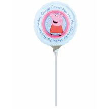 Kleiner Peppa Pig Aluminiumballon 23 cm