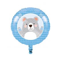 Aluminiumballon Kleiner Graubär 45,7 cm